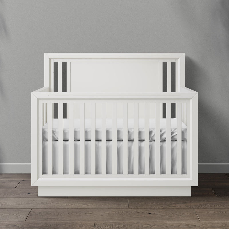 Romina Quadro l Convertible Baby Crib l Solid Wood Nursery Crib