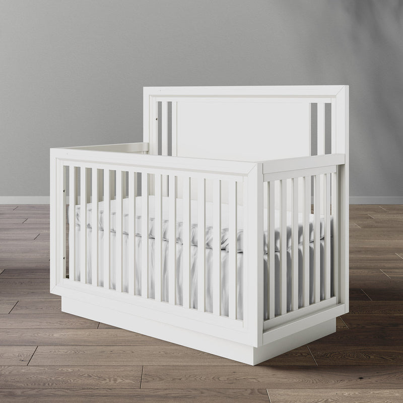 Romina Quadro l Convertible Baby Crib l Solid Wood Nursery Crib