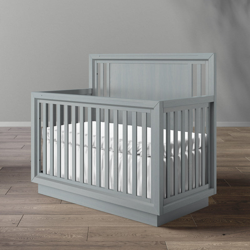 Romina Quadro l Convertible Baby Crib l Solid Wood Nursery Crib