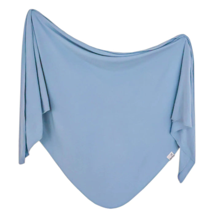 Copper Pearl Knit Swaddle Blanket | Robin