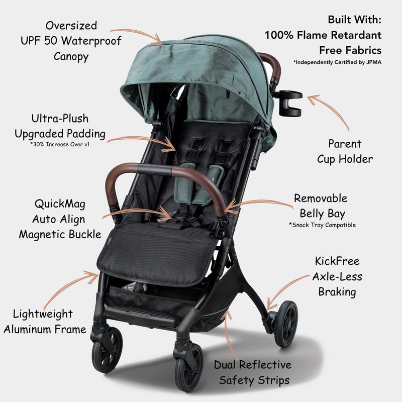 Strolee LINQ Single Stroller Bundle