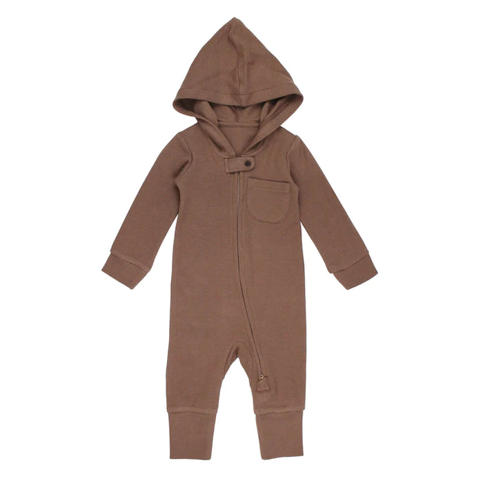 L'oved Baby Thermal Romper | Cocoa