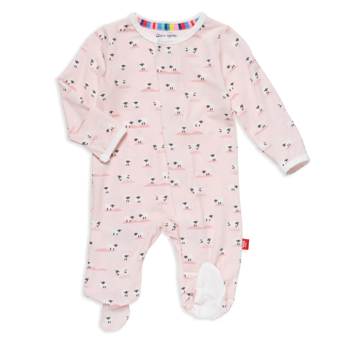 Magnetic Me | Footie | Baa Baa Baby Pink