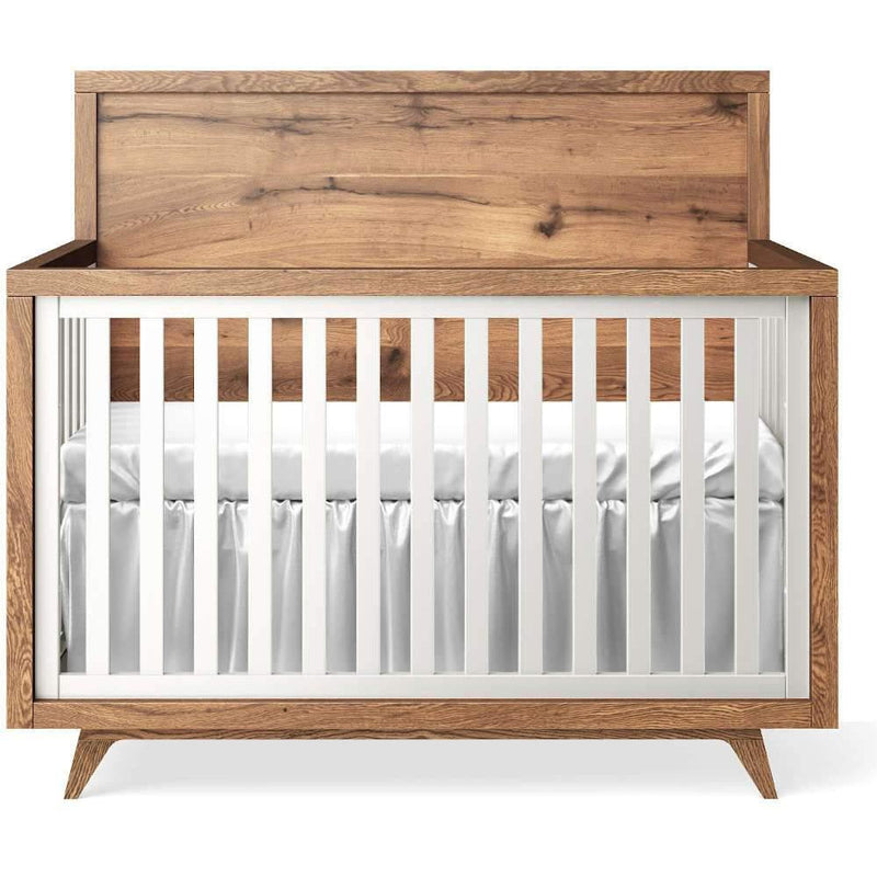 Romina Uptown l Convertible Baby Crib l Solid Wood Nursery Crib