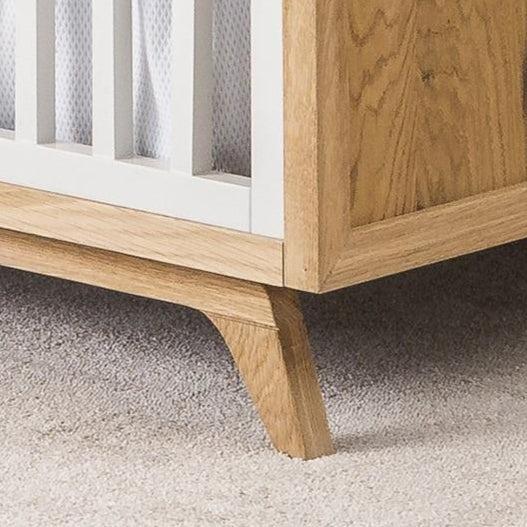 Romina Uptown l Classic Baby Crib l Solid Wood Nursery Crib