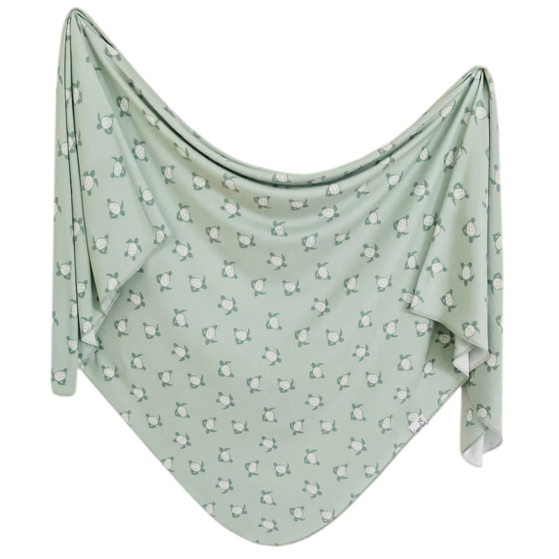 Copper Pearl | Knit Swaddle Blanket | Wade