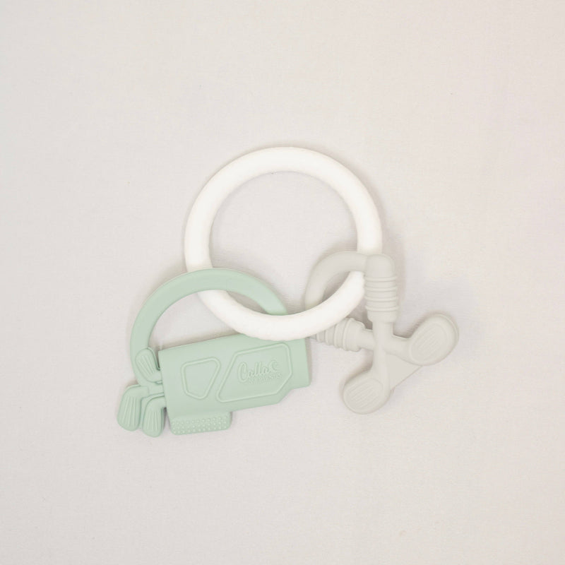 Calla & Friends | Tee Time Golf Silicone Teether