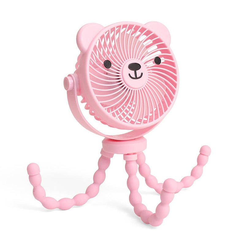 Itzy Ritzy | Itzy Breeze 3-Speed Stroller Fan™ | Pink
