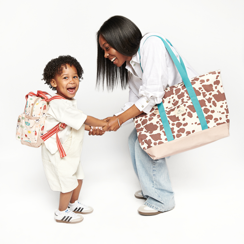 Itzy Ritzy | Itzy Explorer™ Canvas Tote Bag | Giddy Up!