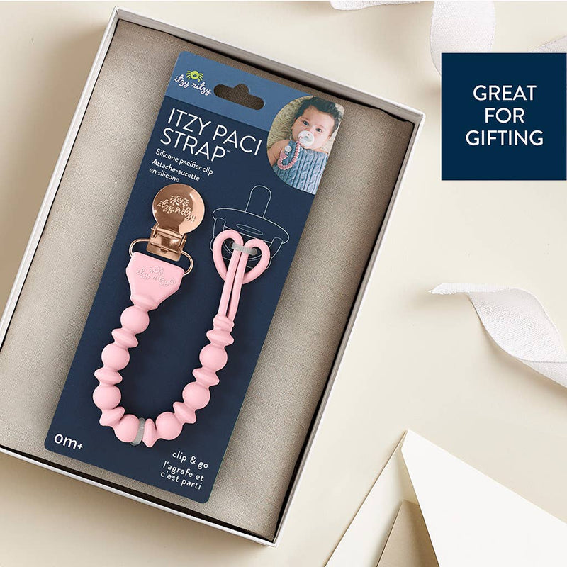 Itzy Ritzy | Itzy Paci Strap™ Silicone One-Piece Pacifier Clips