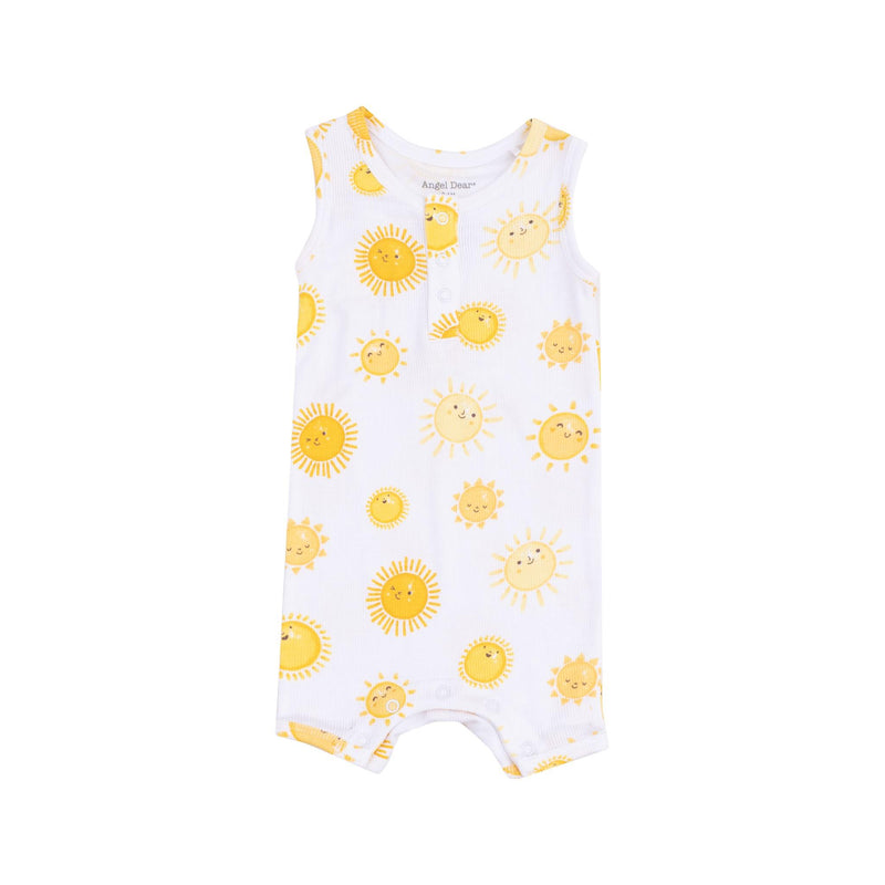 Angel Dear | Sleeveless Shortie Romper | Happy Suns