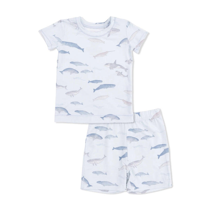 Angel Dear | Loungewear Short Set | Little Whales