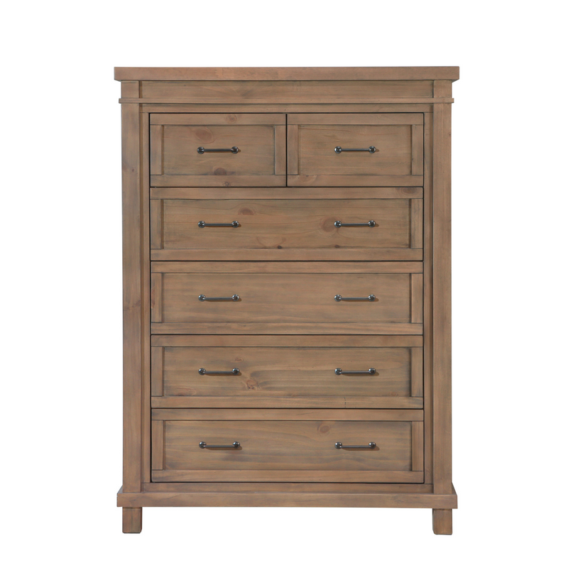 Appleseed Rowan | 6 Drawer Tall Chest / Dresser