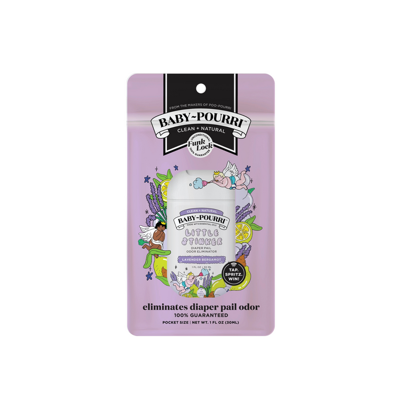 Baby-Pourri | Little Stinker Diaper Pail Odor Eliminator | Lavender Bergamot (1 oz.)