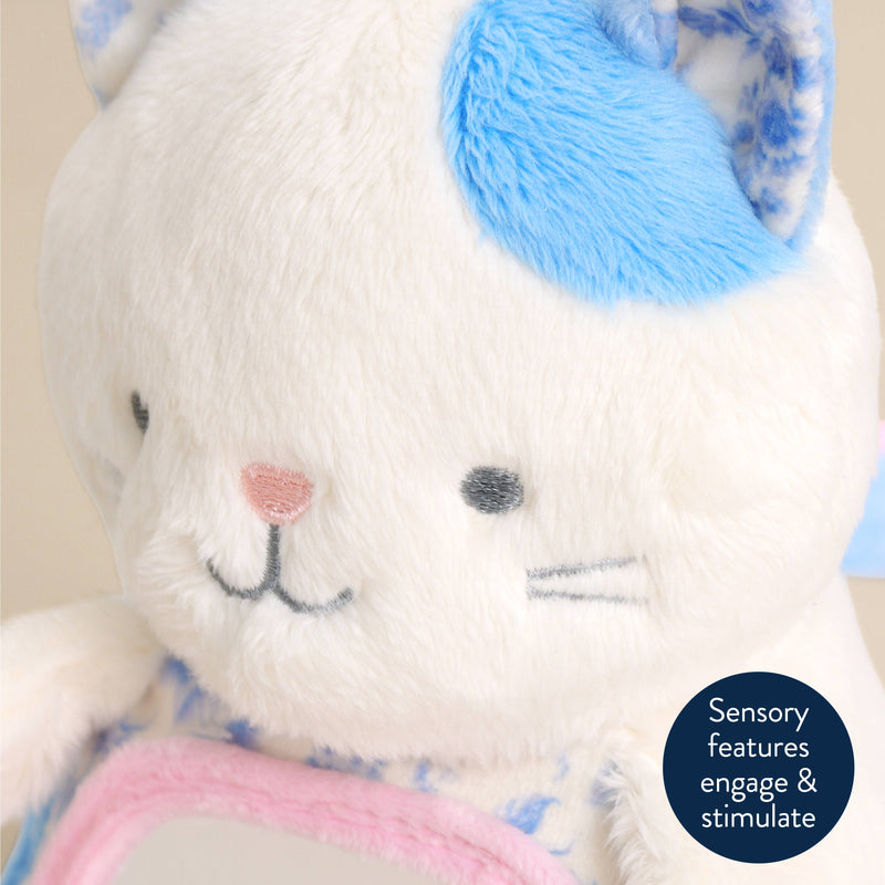 Itzy Ritzy |  Itzy Bitzy Mirror™ Sensory Tummy Time Mirror | Kitty