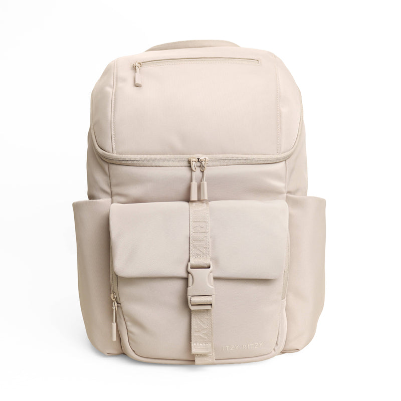 Itzy Ritzy | Belong Bucket Backpack™ Diaper Bag | Toast