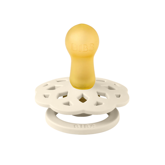 BIBS | Boheme Pacifier 4-pack | Natural Rubber Latex | Round/1