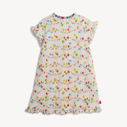 Birthday Babe magnetic short sleeve nightgown for toddlers