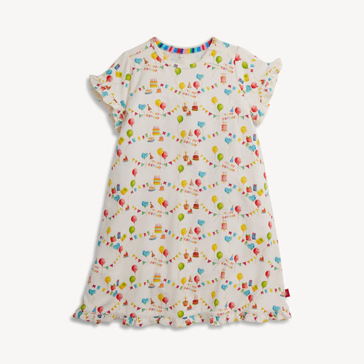 Birthday Babe magnetic short sleeve nightgown for toddlers