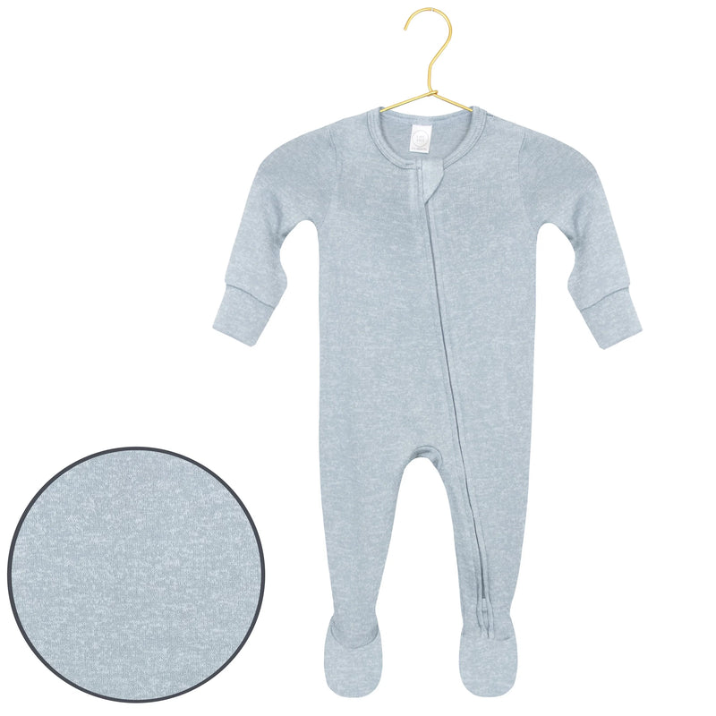 Lou Lou and Company | Plush Knit Zipper Footie | Miller