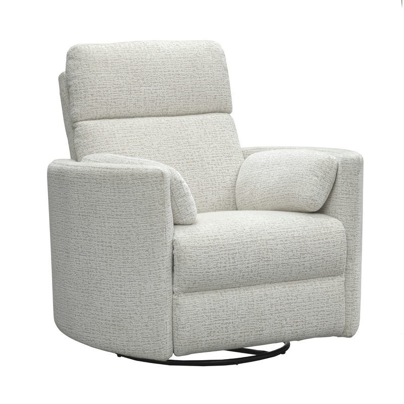 Brixy Radius PLUS power swivel glider recliner in Richmond Cream