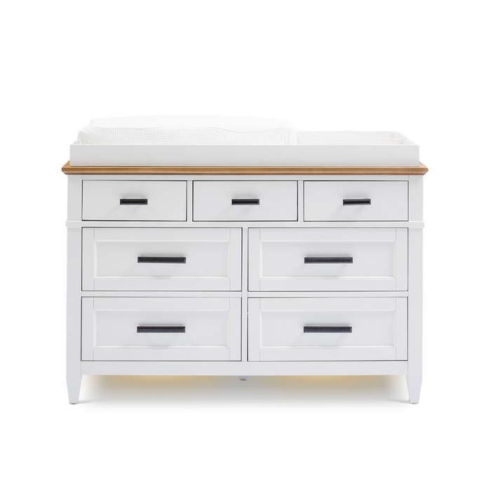 Brixy | Artisan | 7 Drawer Double Dresser