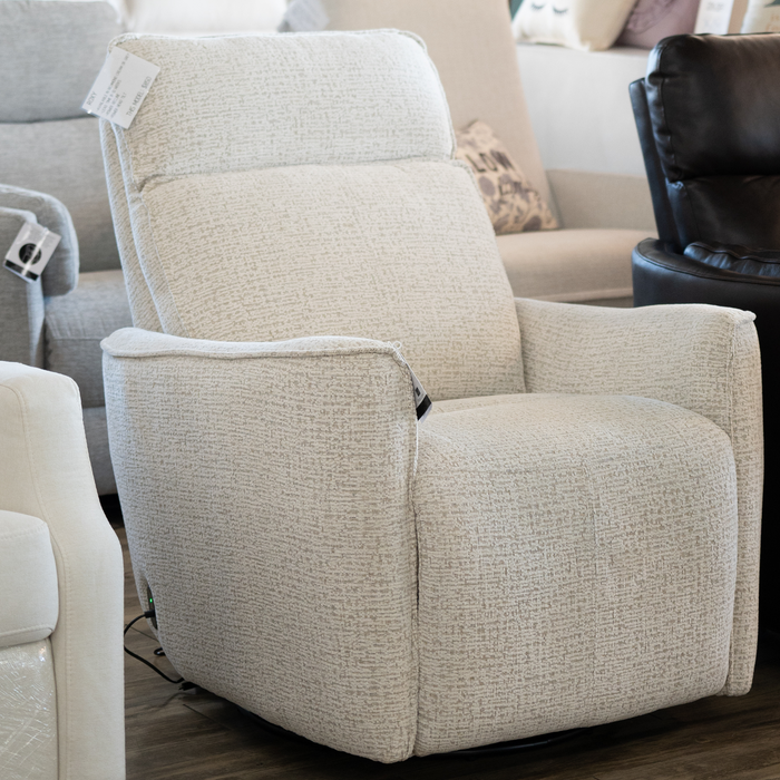 Roxy Chair | Brixy Exclusive Swivel Glider Recliner w/ Power Tilt Headrest