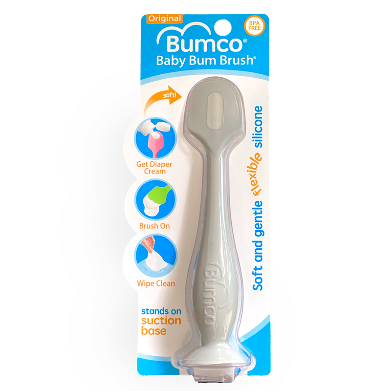 Bumco | Baby Bum Brush | Gray