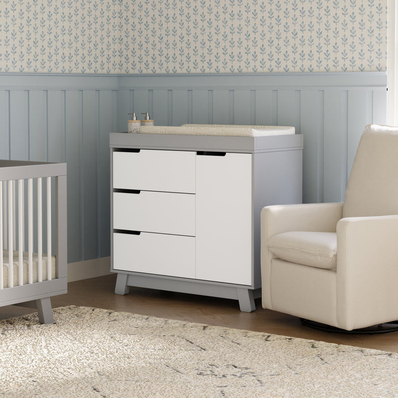 Babyletto Hudson 3-Drawer Changer Dresser with Removable Changing Tray