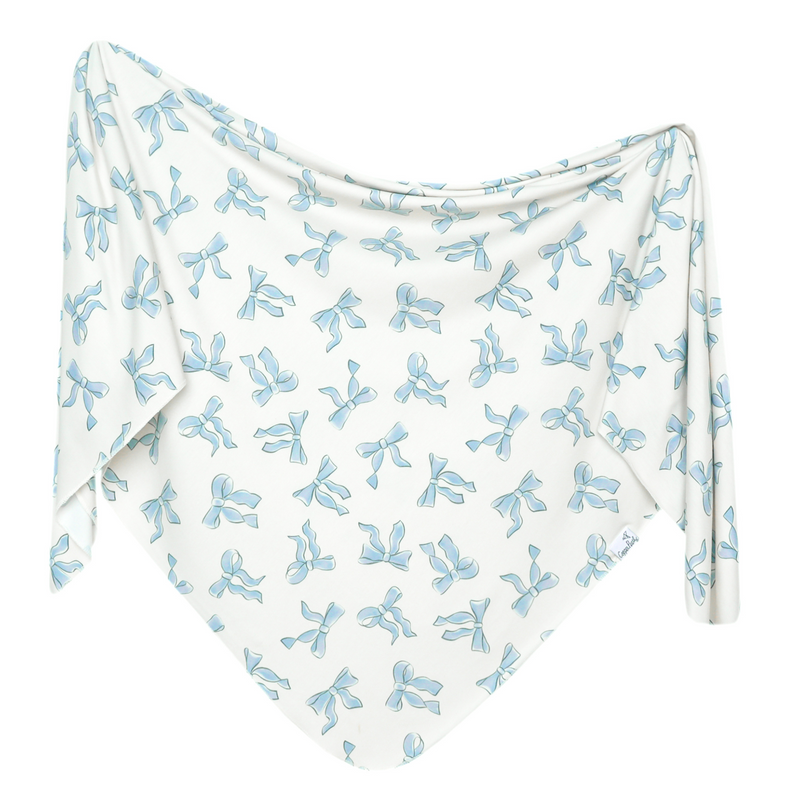 Copper Pearl | Knit Swaddle Blanket | Daphne