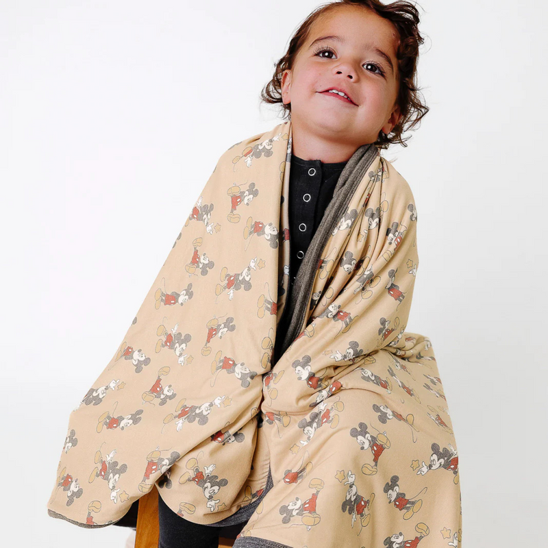 Copper Pearl | 3-Layer Stretchy Quilt | Mickey Mouse