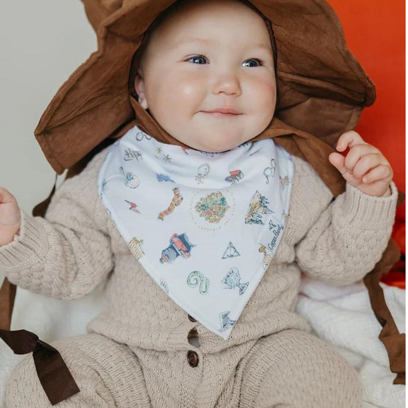 Copper Pearl | Bandana Bibs (4-Pack) | Wizarding World