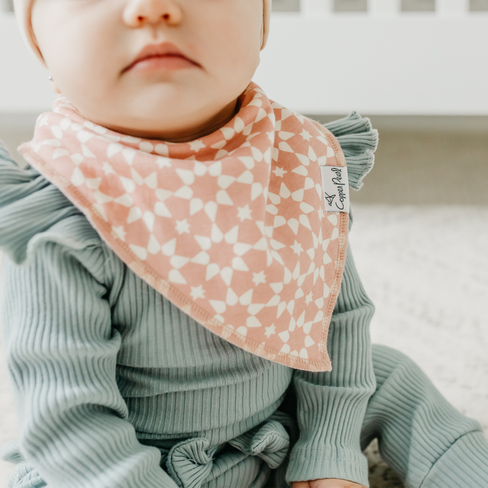 Copper Pearl | Bandana Bib Set (4-Pack) | Ferra