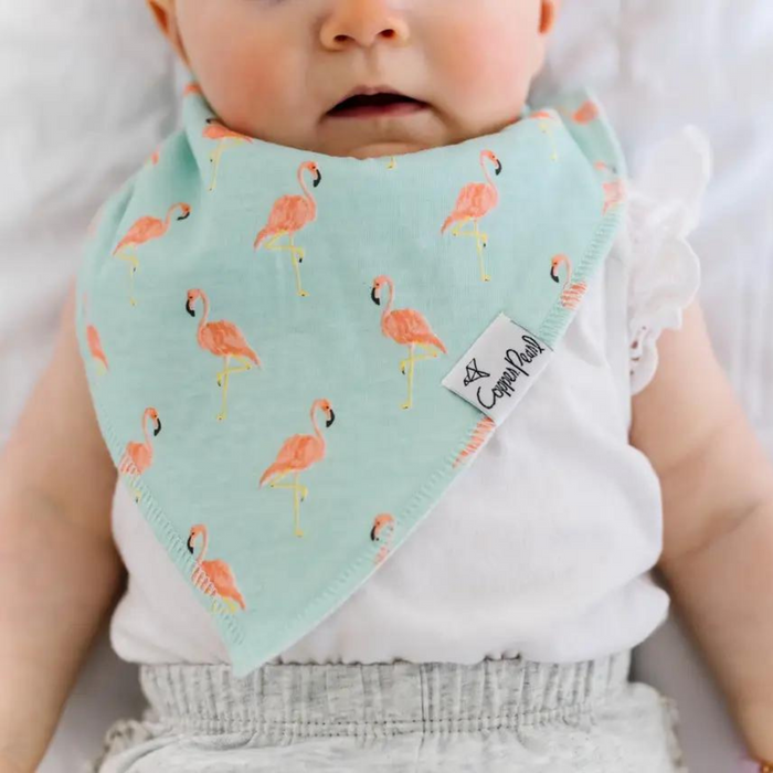 Copper Pearl | Bandana Bibs (4-pack) | Leilani