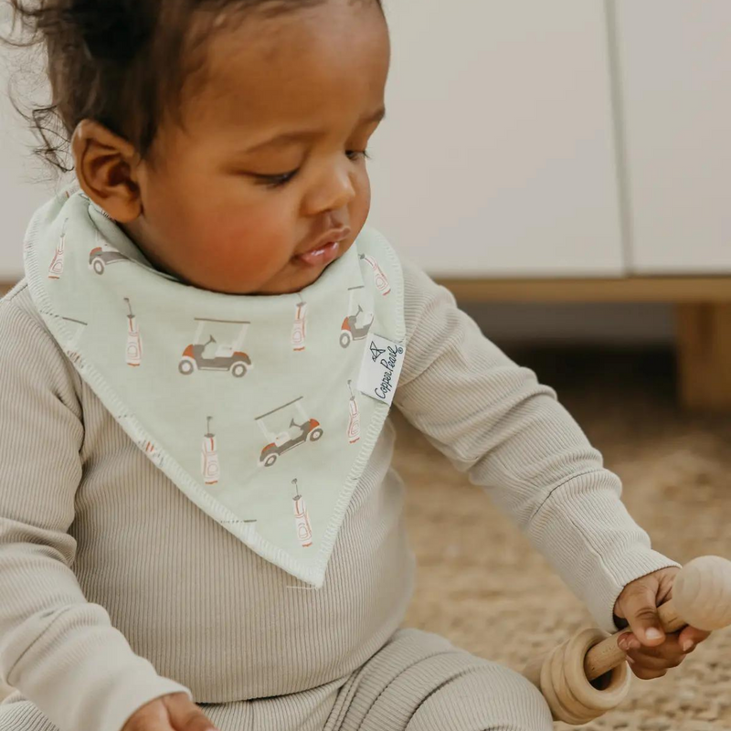 Copper Pearl | Bandana Bib Set (4-Pack) | Bogey