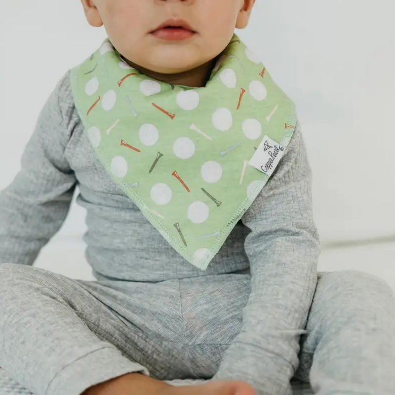 Copper Pearl | Bandana Bib Set (4-Pack) | Bogey
