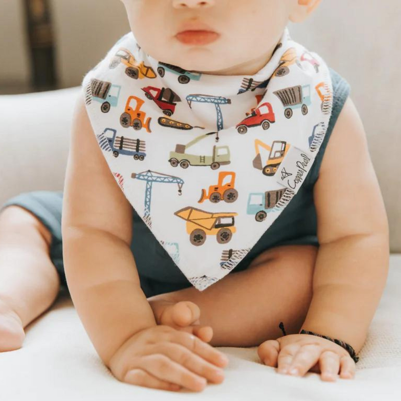 Copper Pearl | Bandana Bibs (4-Pack) | Diesel