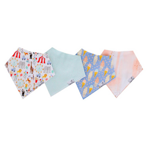 Copper Pearl Bandana Bib Set (4-pack) | Bailey