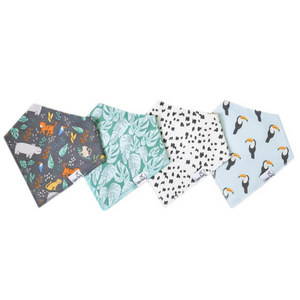 Copper Pearl Bandana Bib (4-Pack) | Bengal