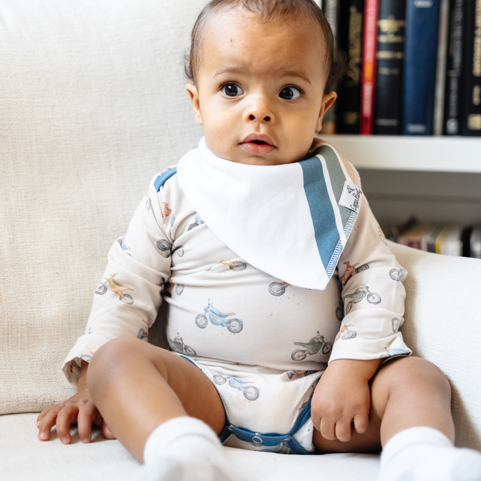 Copper Pearl | Bandana Bibs (4-pack) | Ryder