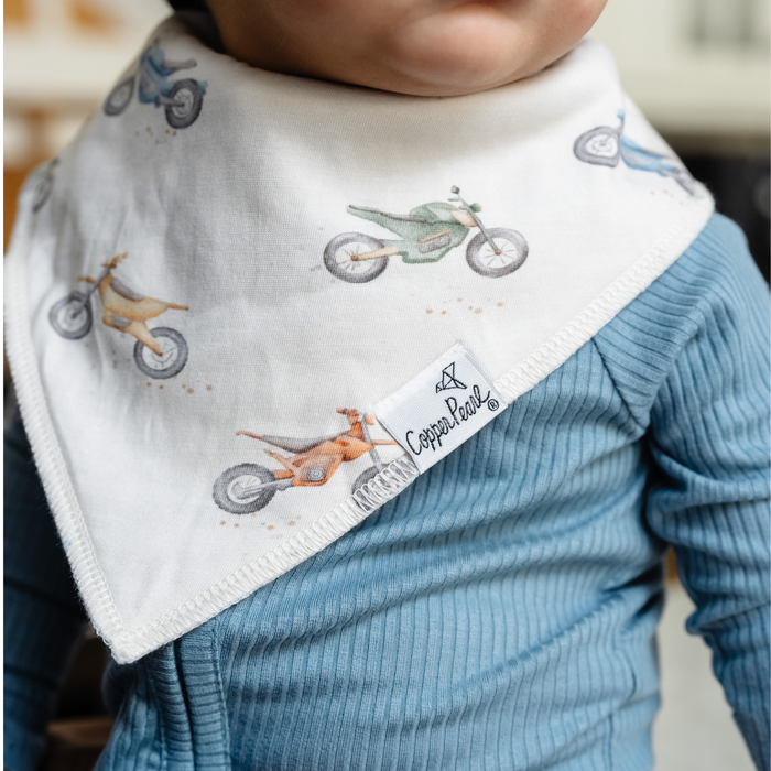 Copper Pearl | Bandana Bibs (4-pack) | Ryder
