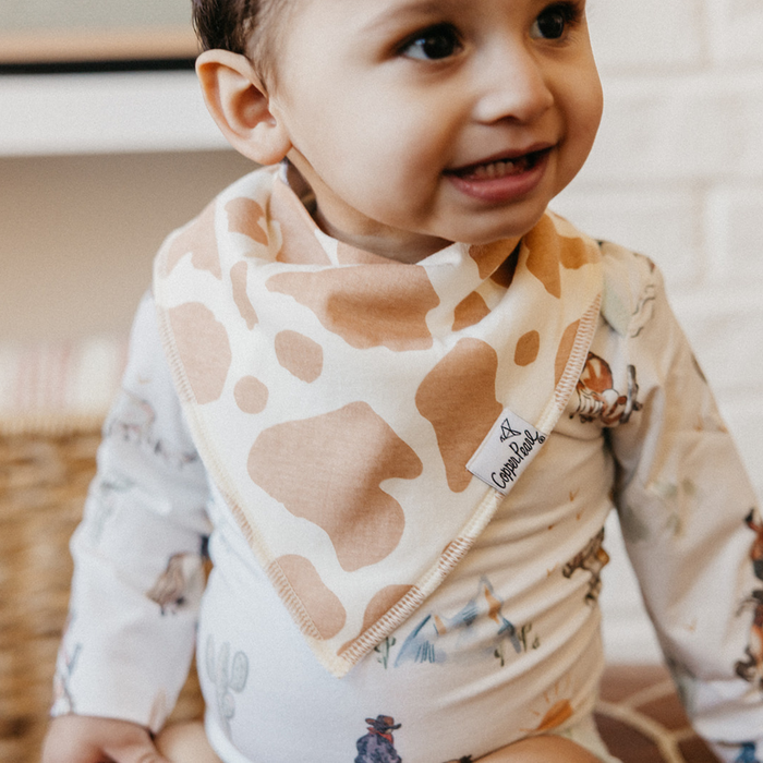 Copper Pearl | Bandana Bibs (4-pack) | Boone