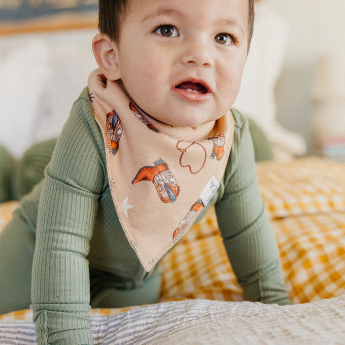 Copper Pearl | Bandana Bibs (4-pack) | Boone