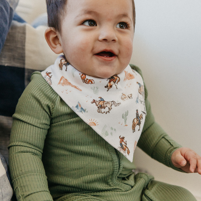 Copper Pearl | Bandana Bibs (4-pack) | Boone