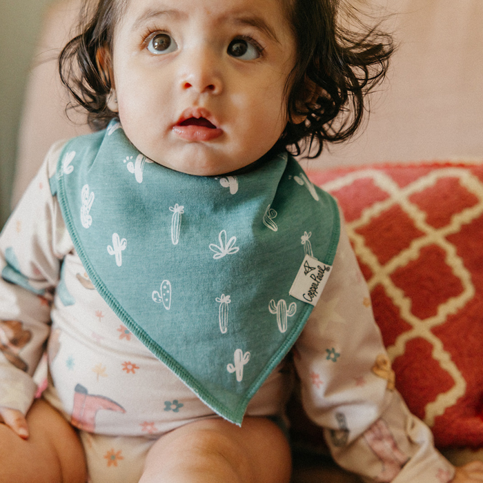 Copper Pearl | Bandana Bibs (4-pack) | Cheyenne