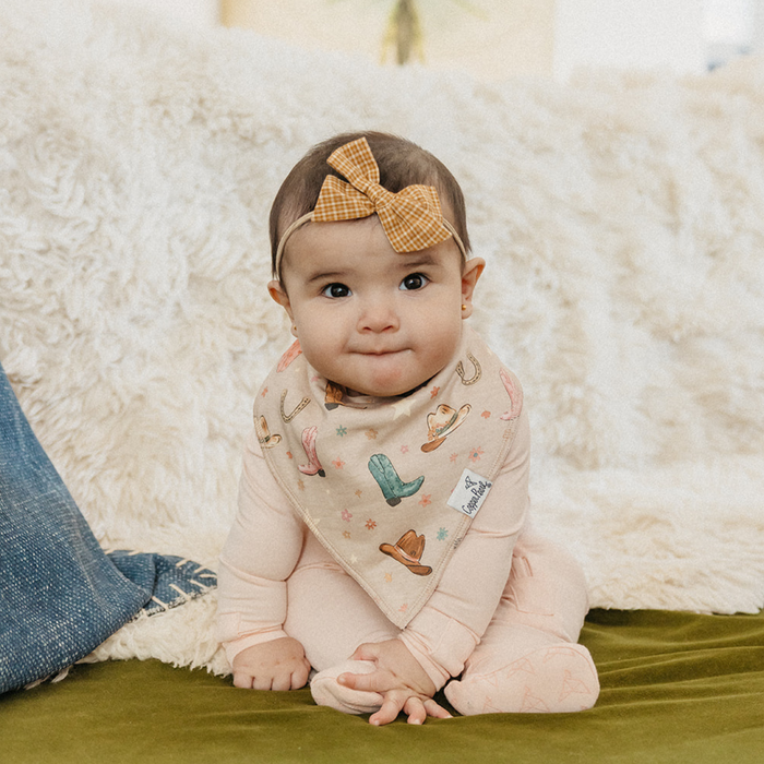 Copper Pearl | Bandana Bibs (4-pack) | Cheyenne
