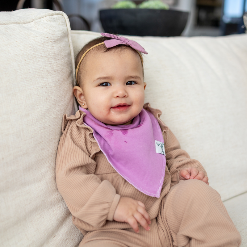 Copper Pearl | Bandana Bibs (4-pack) | Flora
