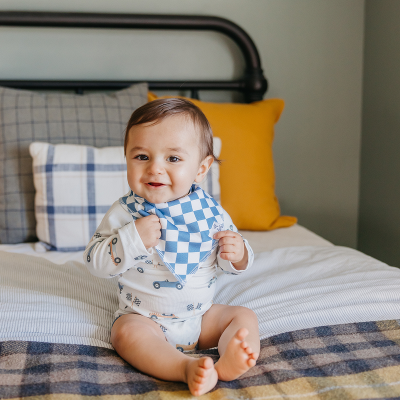 Copper Pearl | Bandana Bib Set (4-Pack) | Speedster