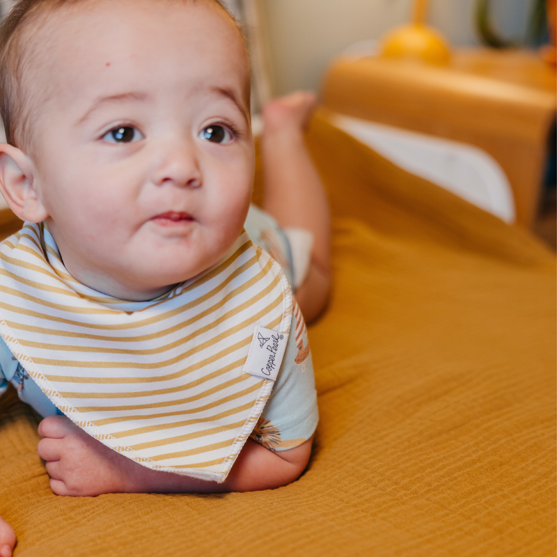 Copper Pearl | Bandana Bib Set (4-Pack) | Speedster