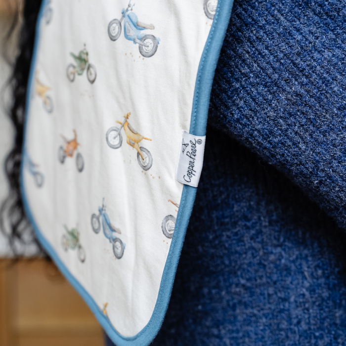 Copper Pearl | Burp Cloths (3-pack) | Ryder